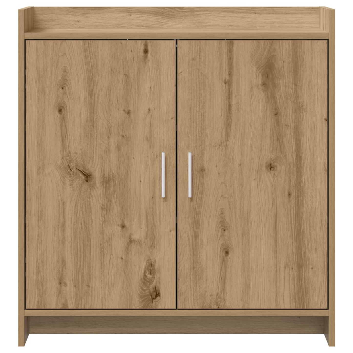 vidaXL Πλαϊνό γραφείο Artisan Δρυς 72 x 36 x 80 εκ. Επεξεργασμένο Ξύλο