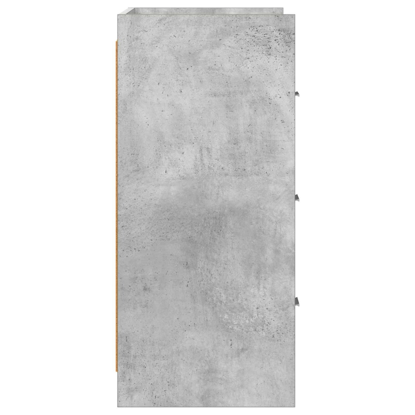vidaXL Πλαϊνό γραφείο Γκρι Σκυροδέματος 75 x 33 x 80 εκ