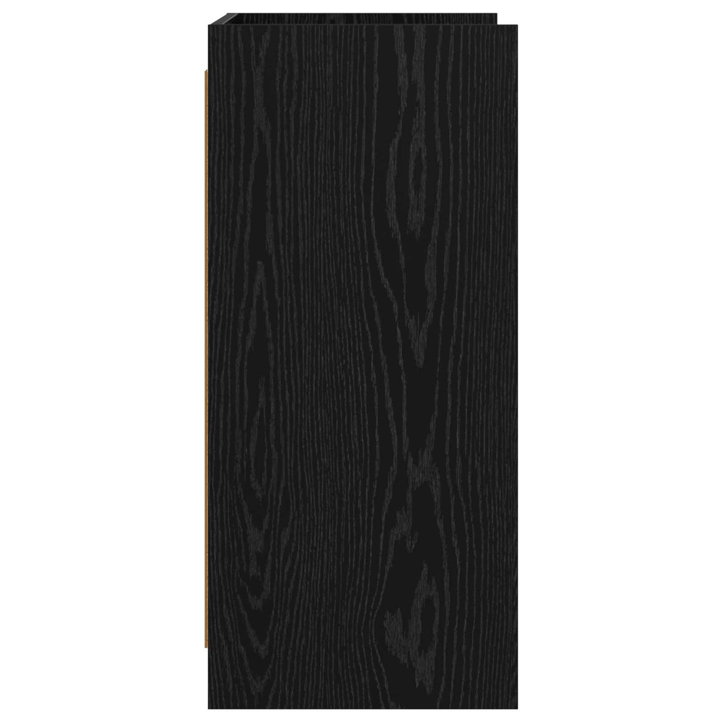 vidaXL Πλαϊνό γραφείο Μαύρη Δρυς 75 x 36 x 80 εκ Επεξεργασμένο Ξύλο