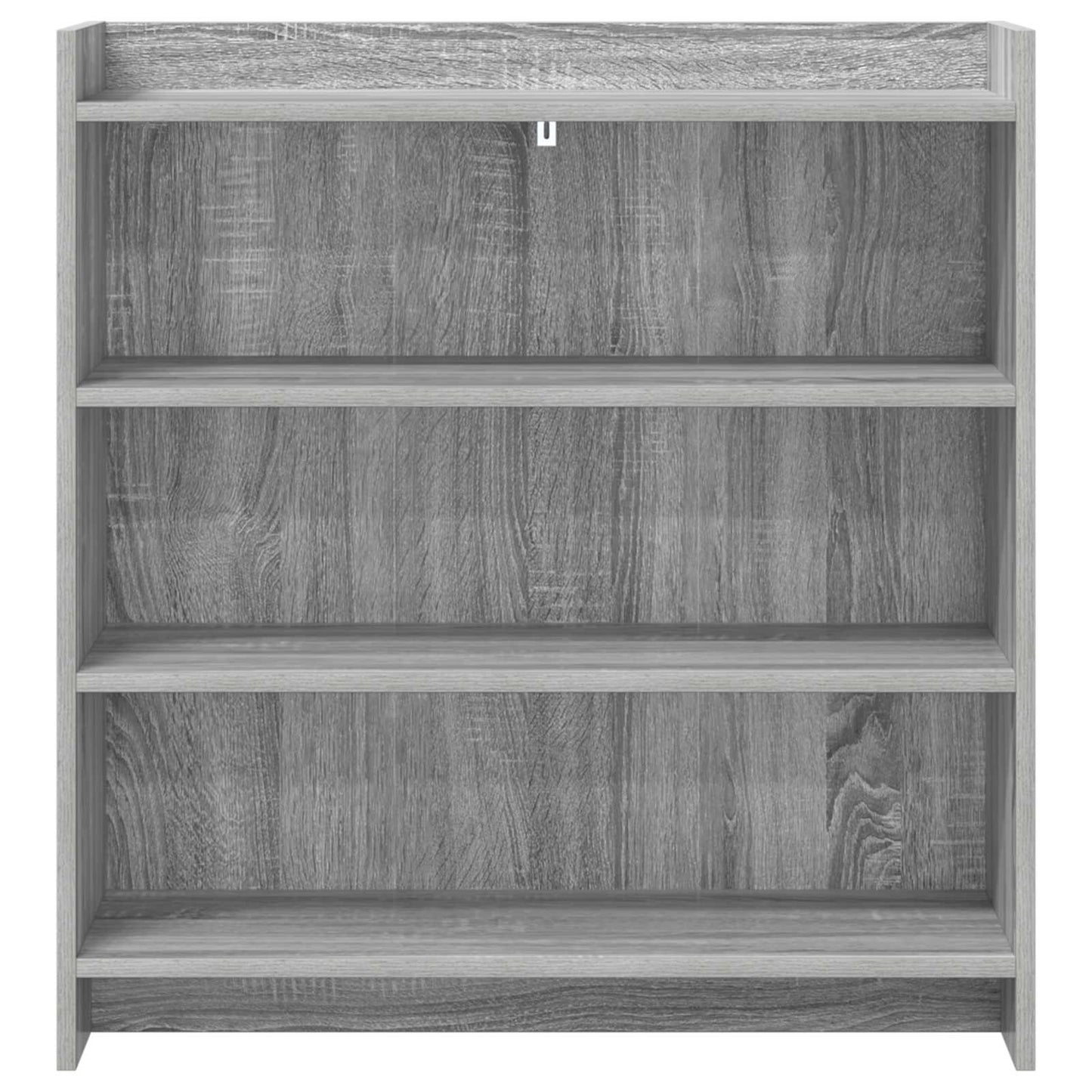 vidaXL Πλαϊνό γραφείο Γκρι Sonoma 75 x 36 x 80 εκ Επεξεργασμένο Ξύλο