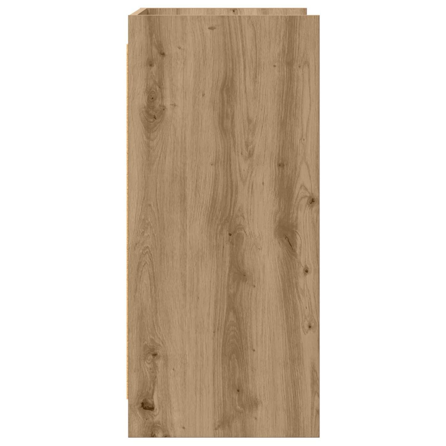 vidaXL Πλαϊνό γραφείο Artisan Δρυς 75 x 36 x 80 εκ Επεξεργασμένο Ξύλο