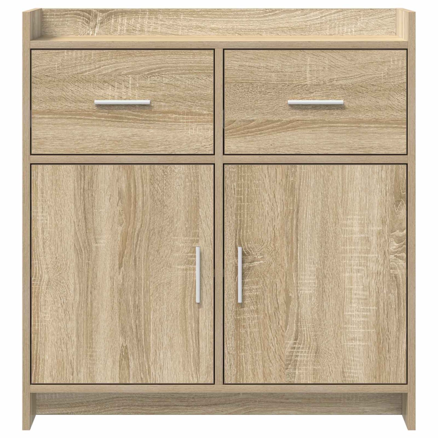 vidaXL Πλαϊνό γραφείο Sonoma Δρυς 75 x 36 x 80 εκ Επεξεργασμένο Ξύλο
