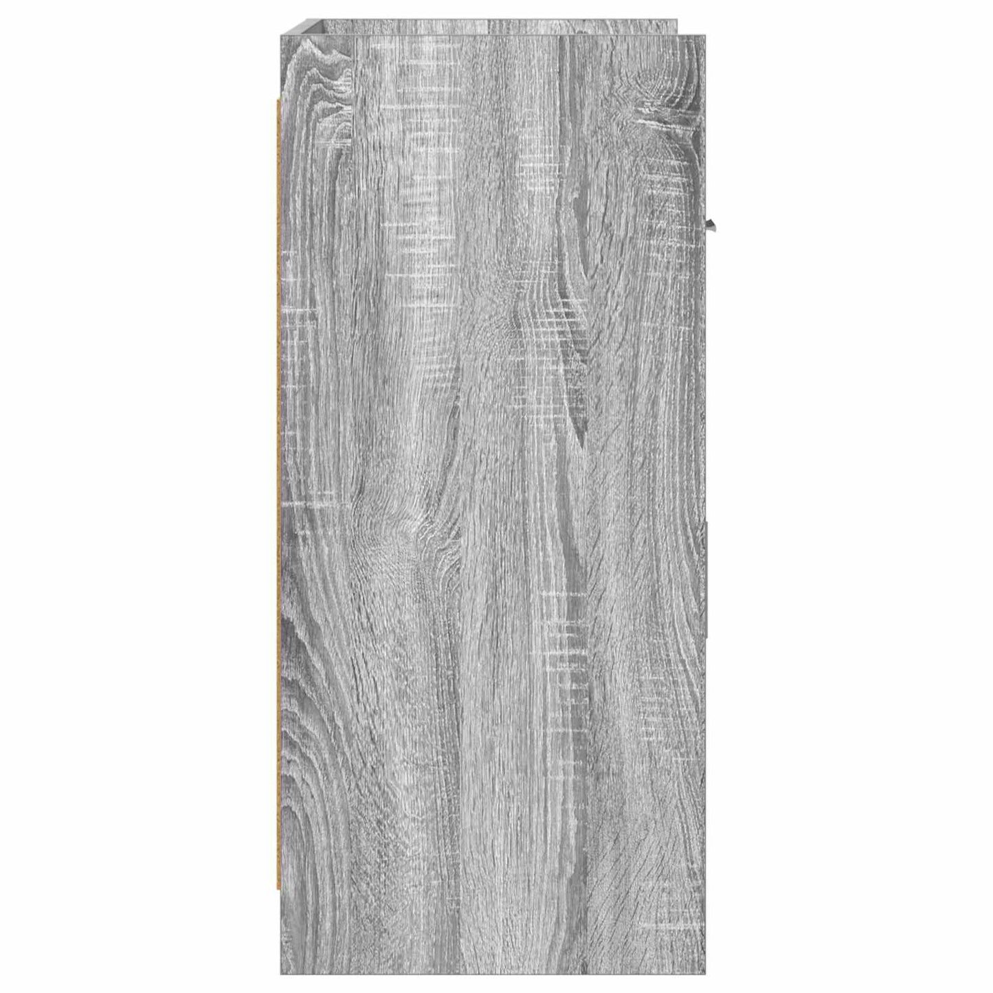 vidaXL Πλαϊνό γραφείο Γκρι Sonoma 75 x 36 x 80 εκ Επεξεργασμένο Ξύλο