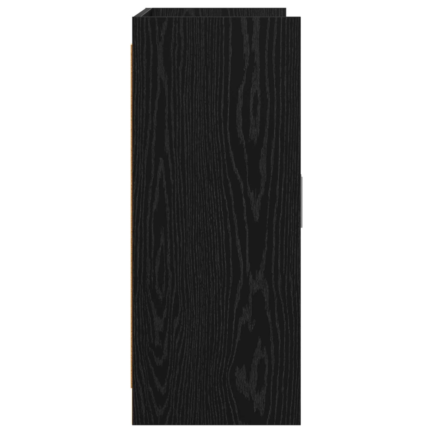 vidaXL Πλαϊνό γραφείο Μαύρη Δρυς 98,5 x 33 x 80 εκ Επεξεργασμένο Ξύλο