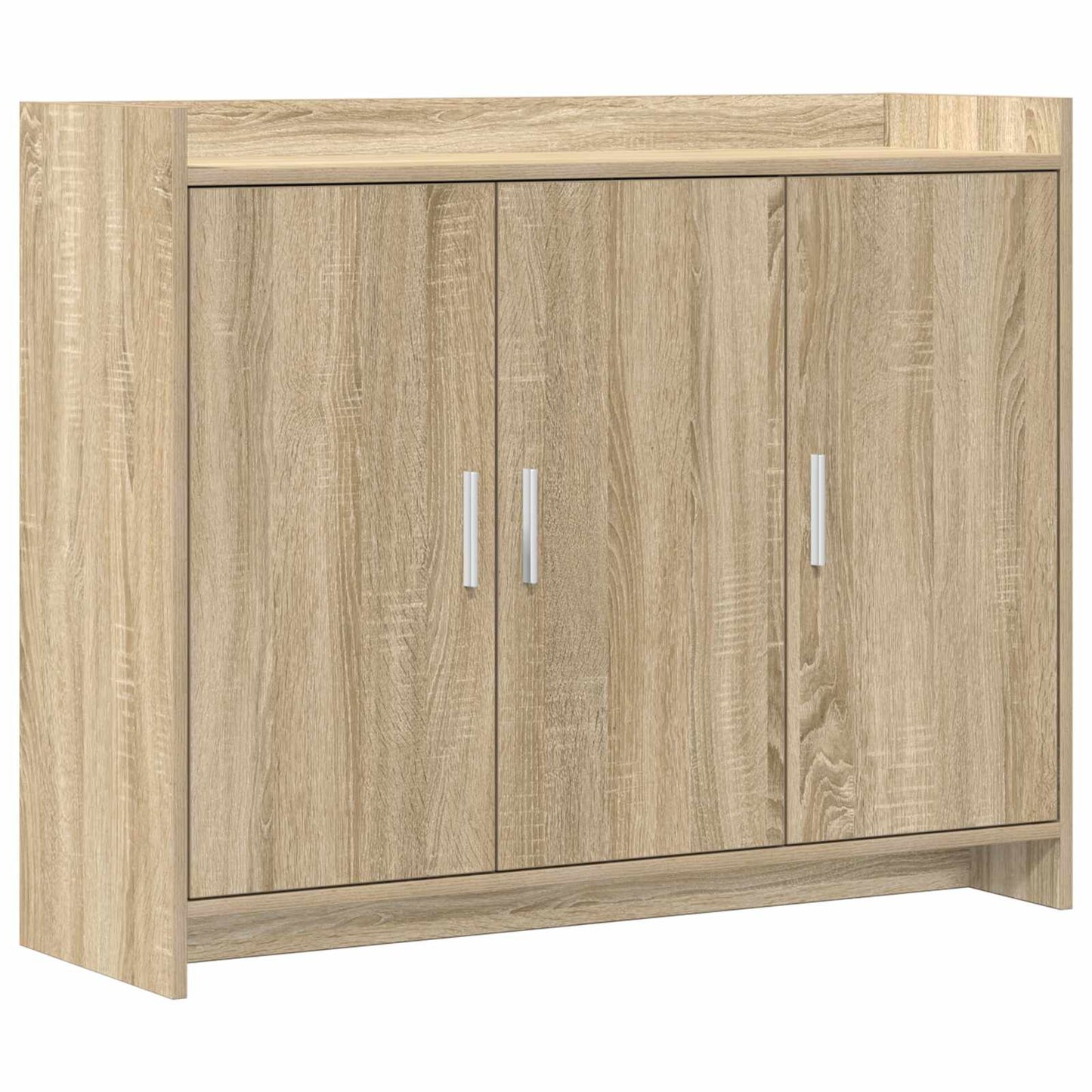 vidaXL Πλαϊνό γραφείο Sonoma Δρυς 98,5 x 33 x 80 εκ Επεξεργασμένο Ξύλο