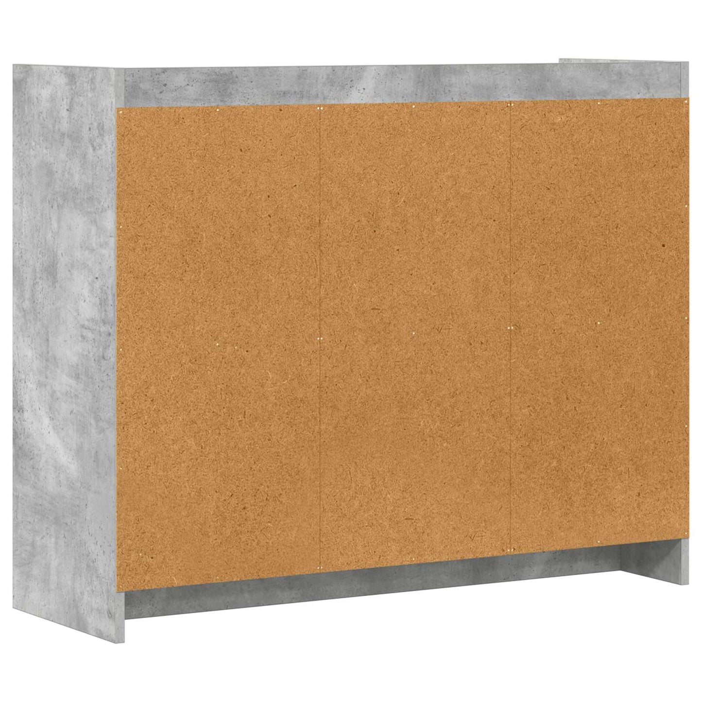 vidaXL Πλαϊνό γραφείο Γκρι Σκυροδέματος 98,5 x 33 x 80 εκ