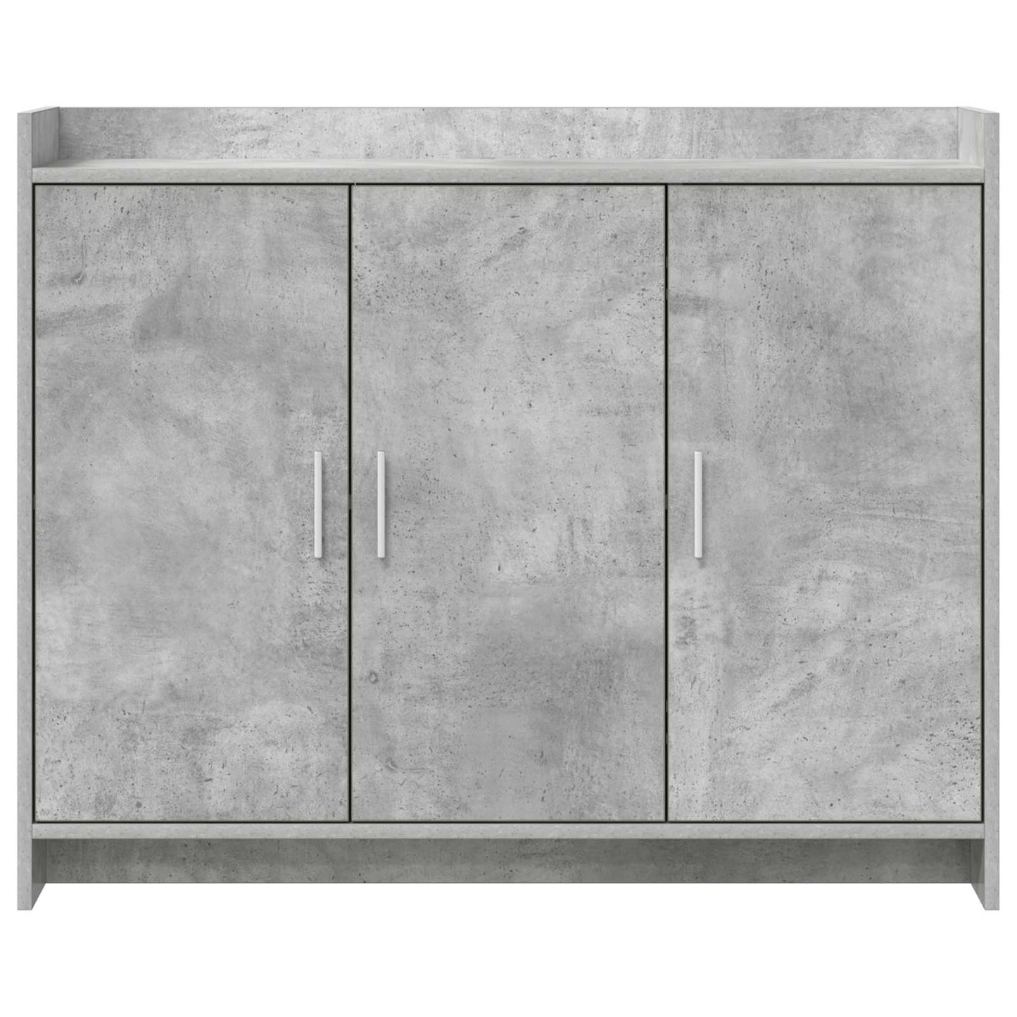 vidaXL Πλαϊνό γραφείο Γκρι Σκυροδέματος 98,5 x 33 x 80 εκ
