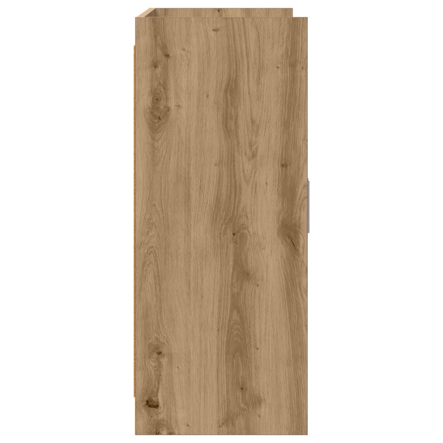 vidaXL Πλαϊνό γραφείο Artisan Δρυς 98,5 x 33 x 80 εκ