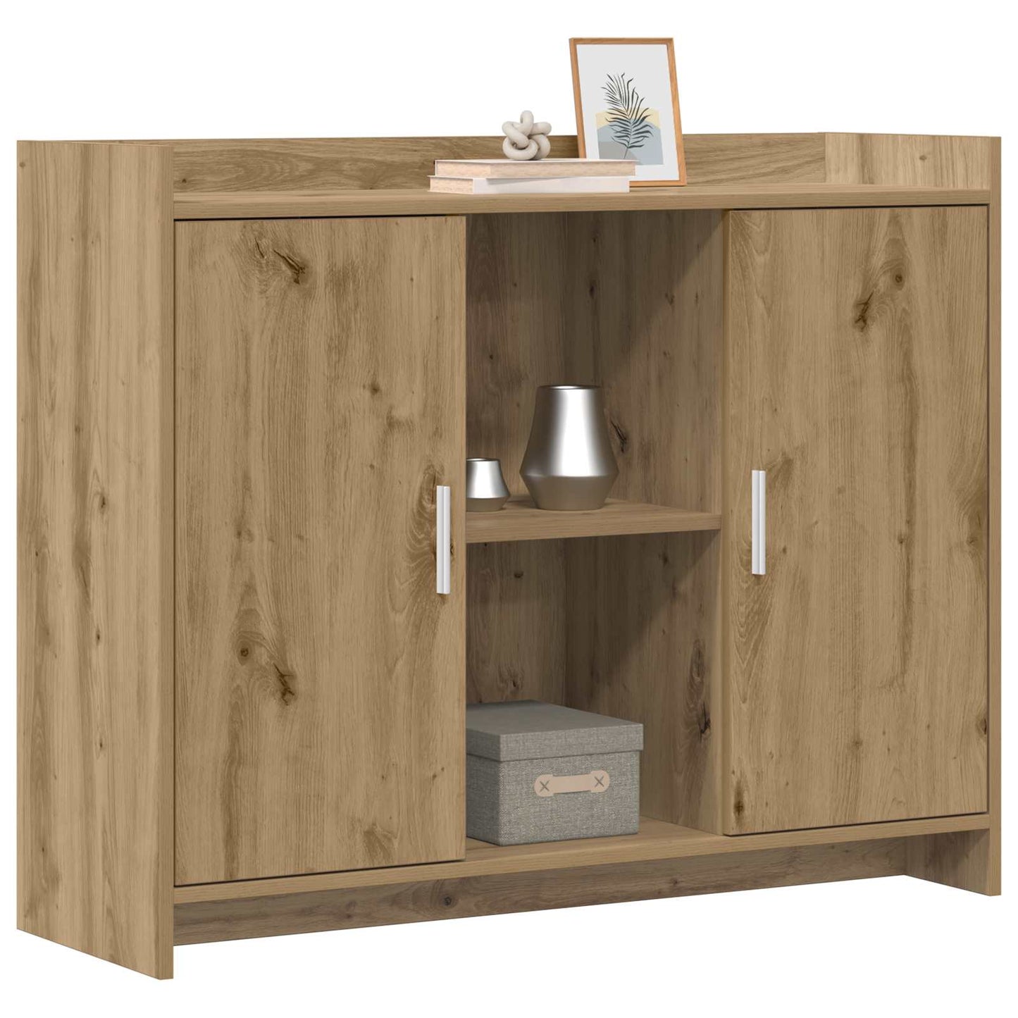 vidaXL Πλαϊνό γραφείο 98,5 x 33 x 80 εκ PB