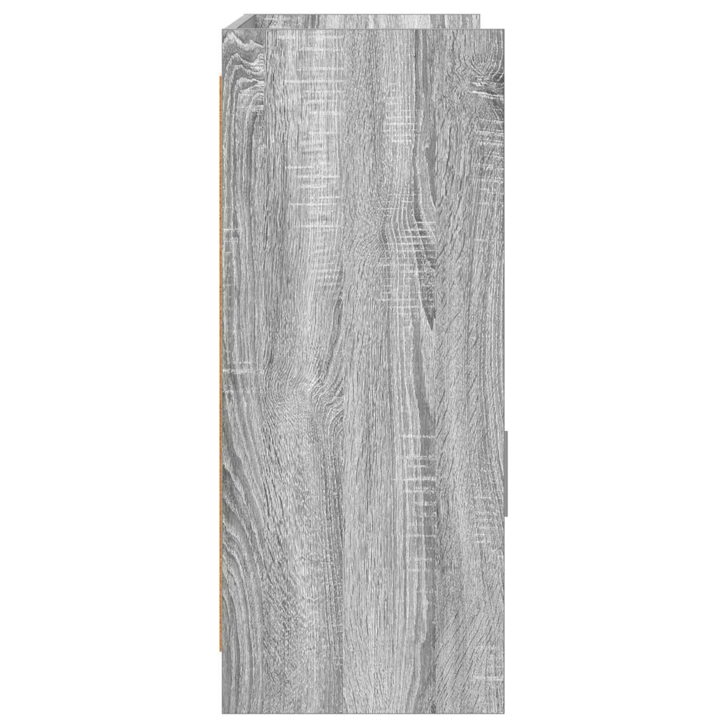 vidaXL Πλαϊνό γραφείο Γκρι Sonoma 98,5 x 33 x 80 εκ Επεξεργασμένο Ξύλο