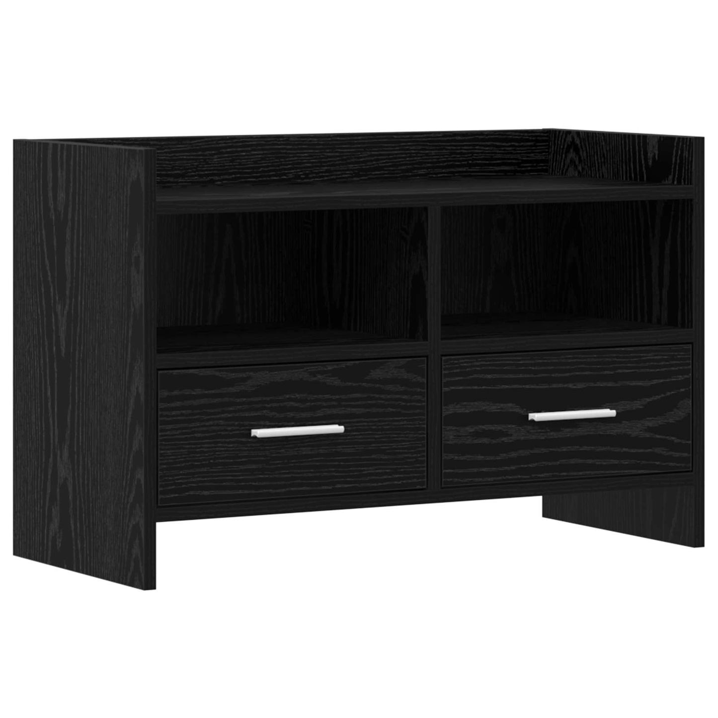 vidaXL Ντουλάπι TV 71,5 x 33 x 47 εκ. Μαύρη Δρυς Επεξεργασμένο Ξύλο