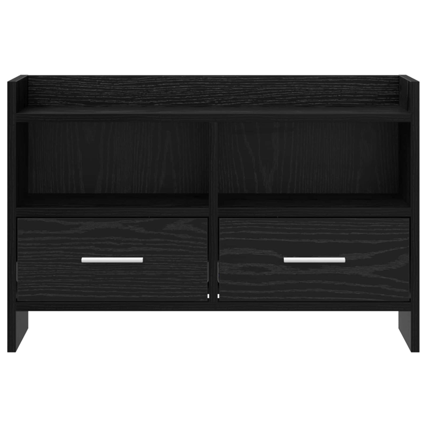 vidaXL Ντουλάπι TV 71,5 x 33 x 47 εκ. Μαύρη Δρυς Επεξεργασμένο Ξύλο