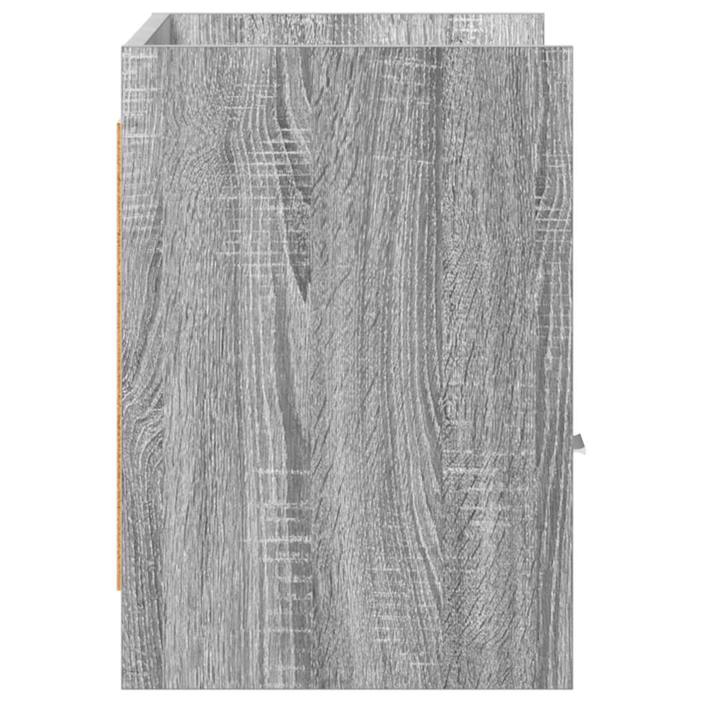 vidaXL Ντουλάπι TV 71,5 x 33 x 47 εκ. Γκρι Sonoma Επεξεργασμένο Ξύλο
