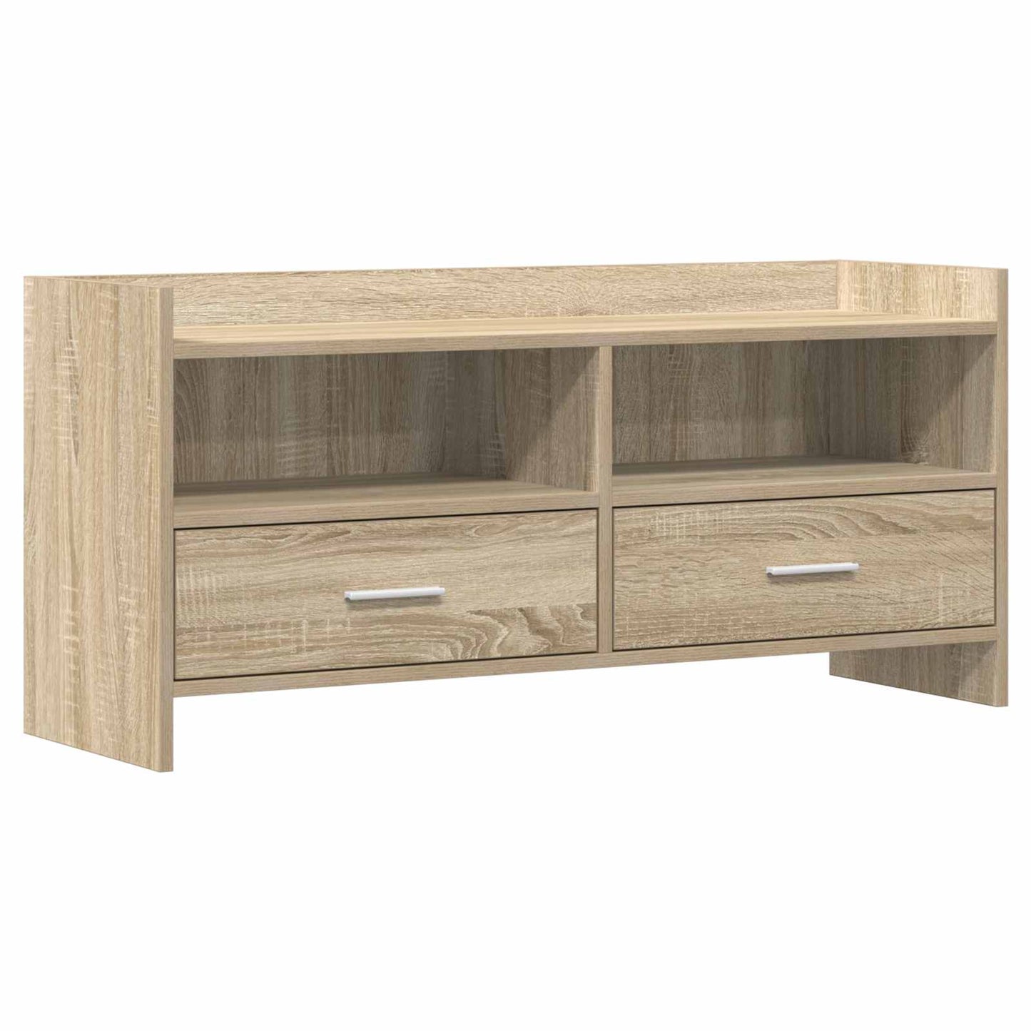 vidaXL Ντουλάπι TV 100 x 33 x 47 εκ Sonoma Δρυς Επεξεργασμένο Ξύλο