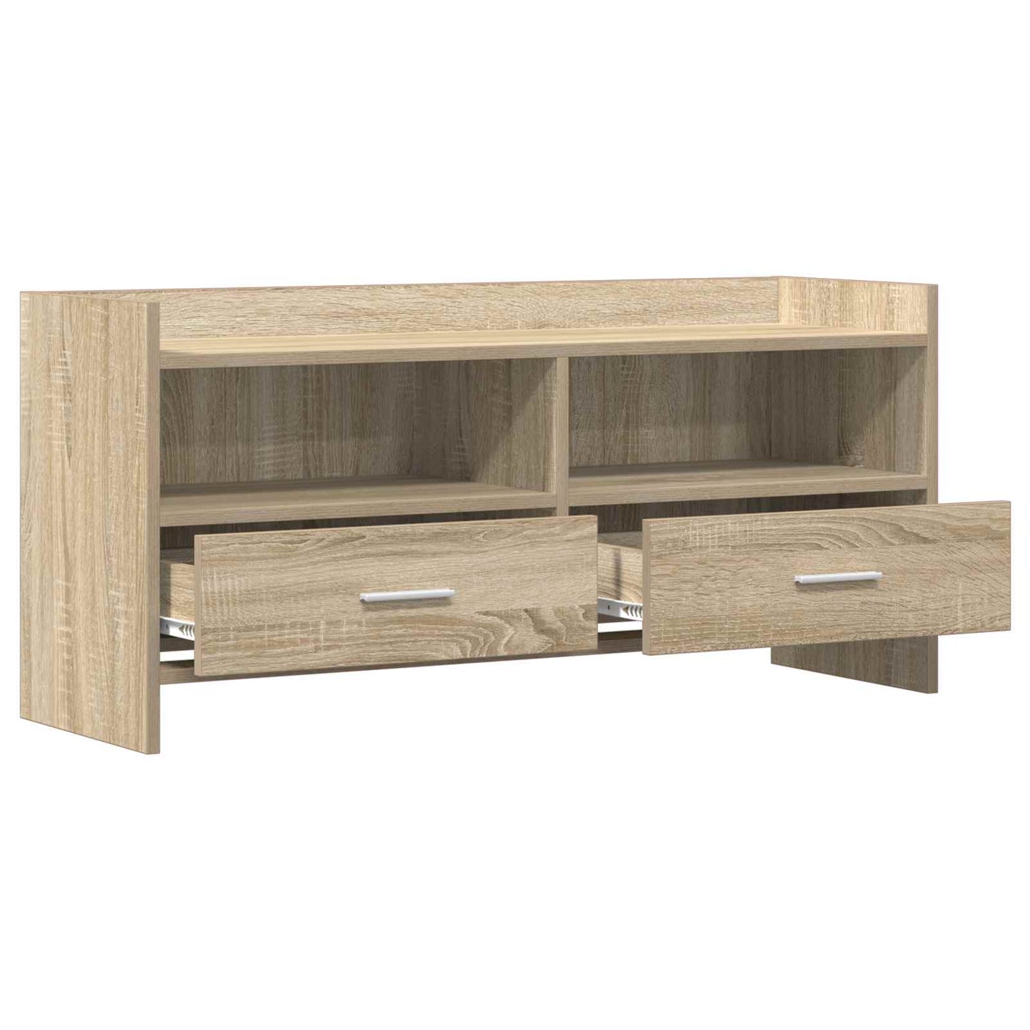 vidaXL Ντουλάπι TV 100 x 33 x 47 εκ Sonoma Δρυς Επεξεργασμένο Ξύλο