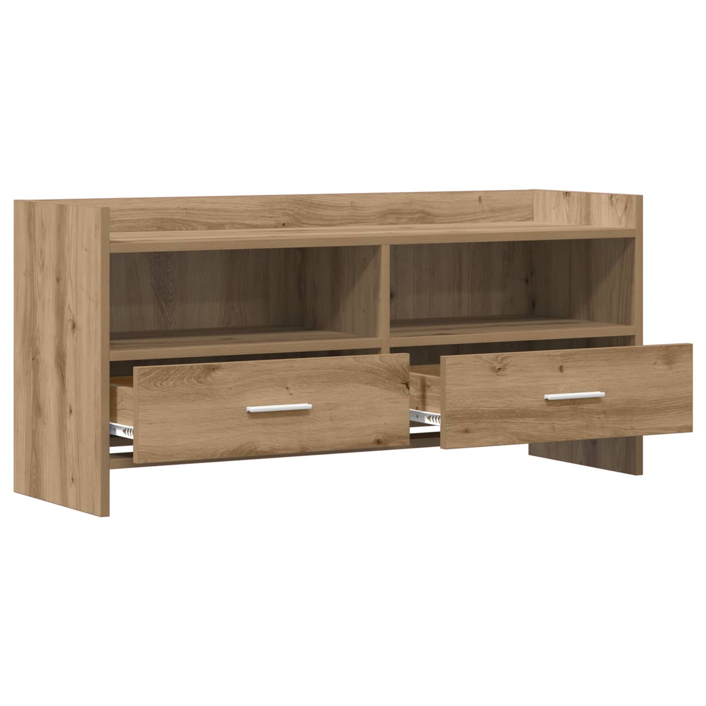 vidaXL Ντουλάπι TV 100 x 33 x 47 εκ Artisan Δρυς Επεξεργασμένο Ξύλο