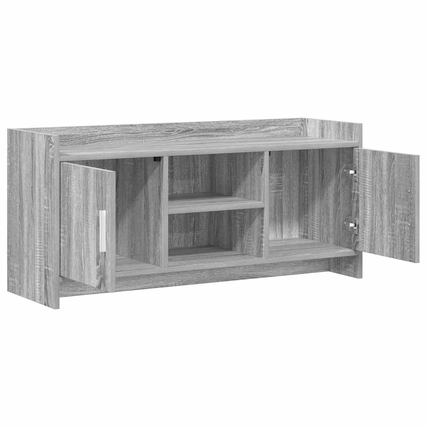 vidaXL Ντουλάπι TV 102 x 33 x 47 εκ Γκρι Sonoma Επεξεργασμένο Ξύλο