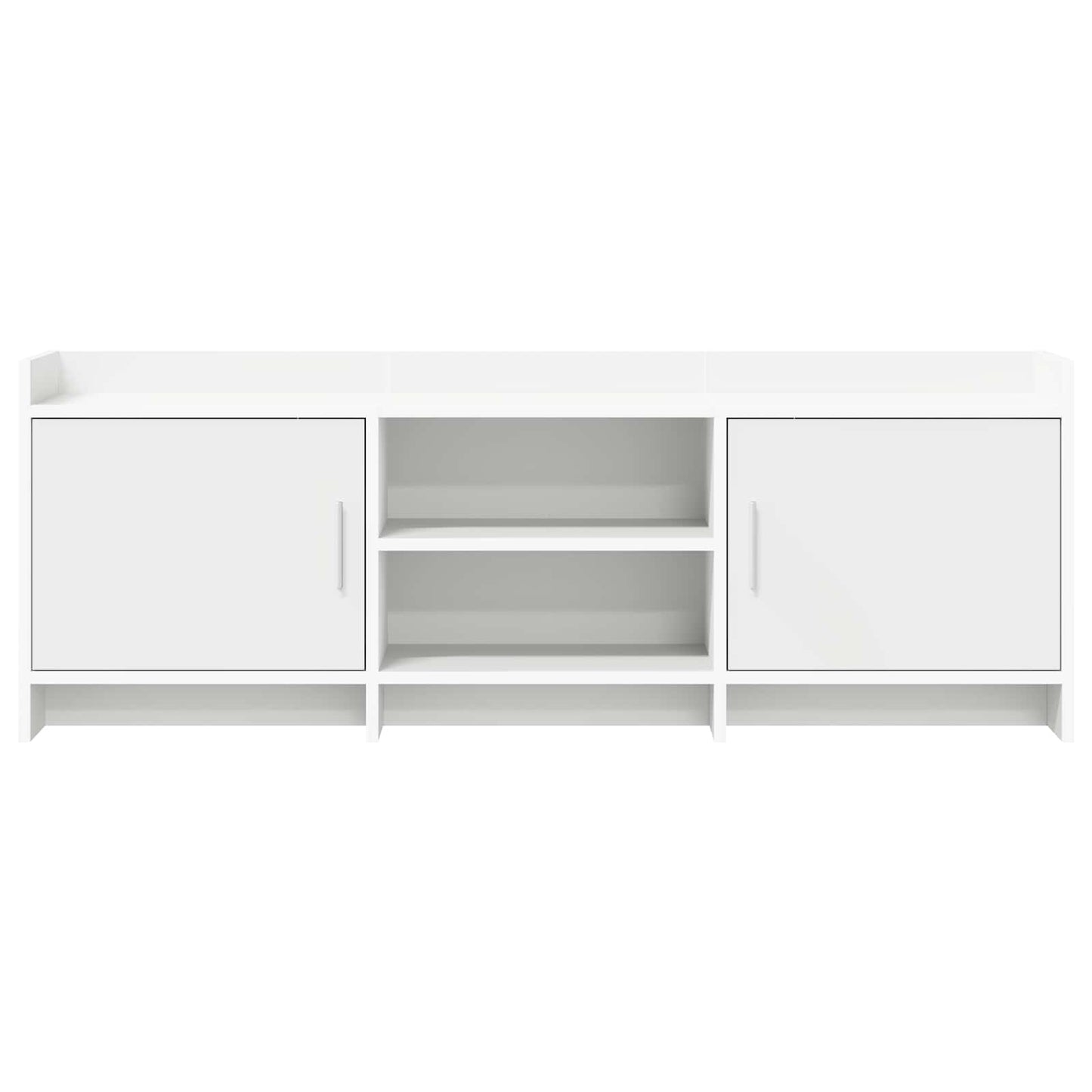 vidaXL Ντουλάπι TV 130 x 33 x 47 εκ Λευκό Επεξεργασμένο Ξύλο