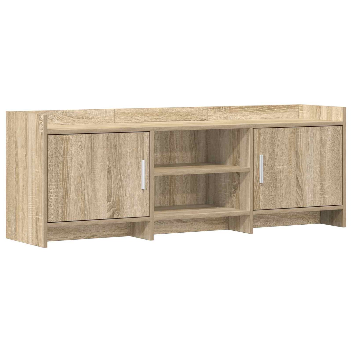 vidaXL Ντουλάπι TV 130 x 33 x 47 εκ Sonoma Δρυς Επεξεργασμένο Ξύλο