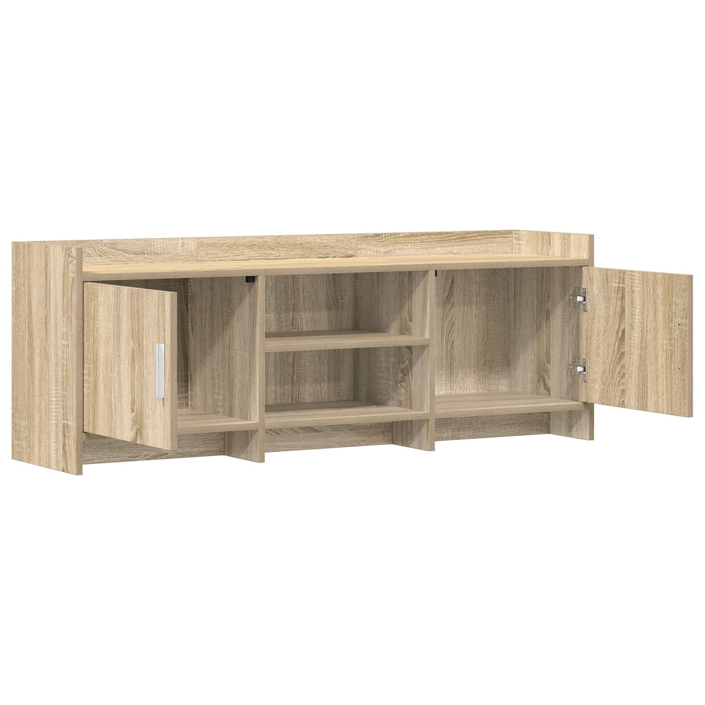 vidaXL Ντουλάπι TV 130 x 33 x 47 εκ Sonoma Δρυς Επεξεργασμένο Ξύλο