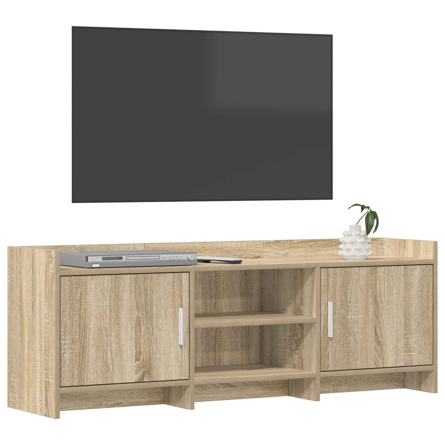 vidaXL Ντουλάπι TV 130 x 33 x 47 εκ Sonoma Δρυς Επεξεργασμένο Ξύλο