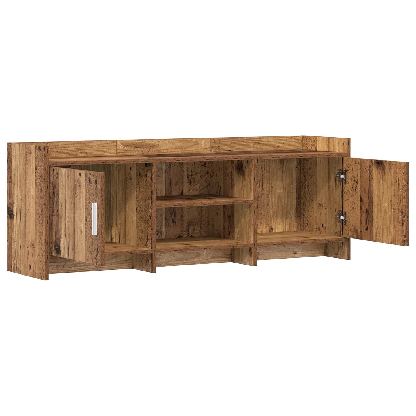 vidaXL Ντουλάπι TV 130 x 33 x 47 εκ Παλαιωμένο ξύλο Επεξεργασμένο Ξύλο