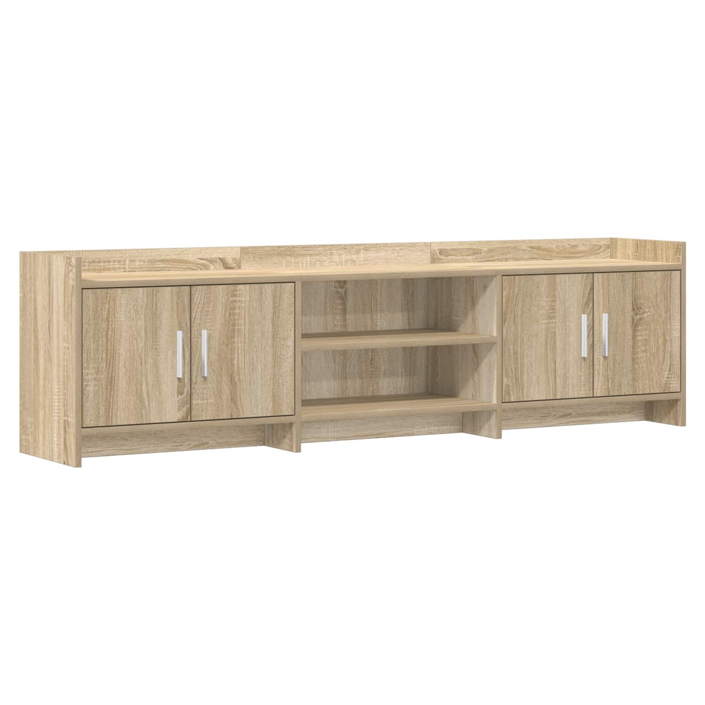 vidaXL Ντουλάπι TV 168 x 33 x 47 εκ. Sonoma Δρυς Επεξεργασμένο Ξύλο
