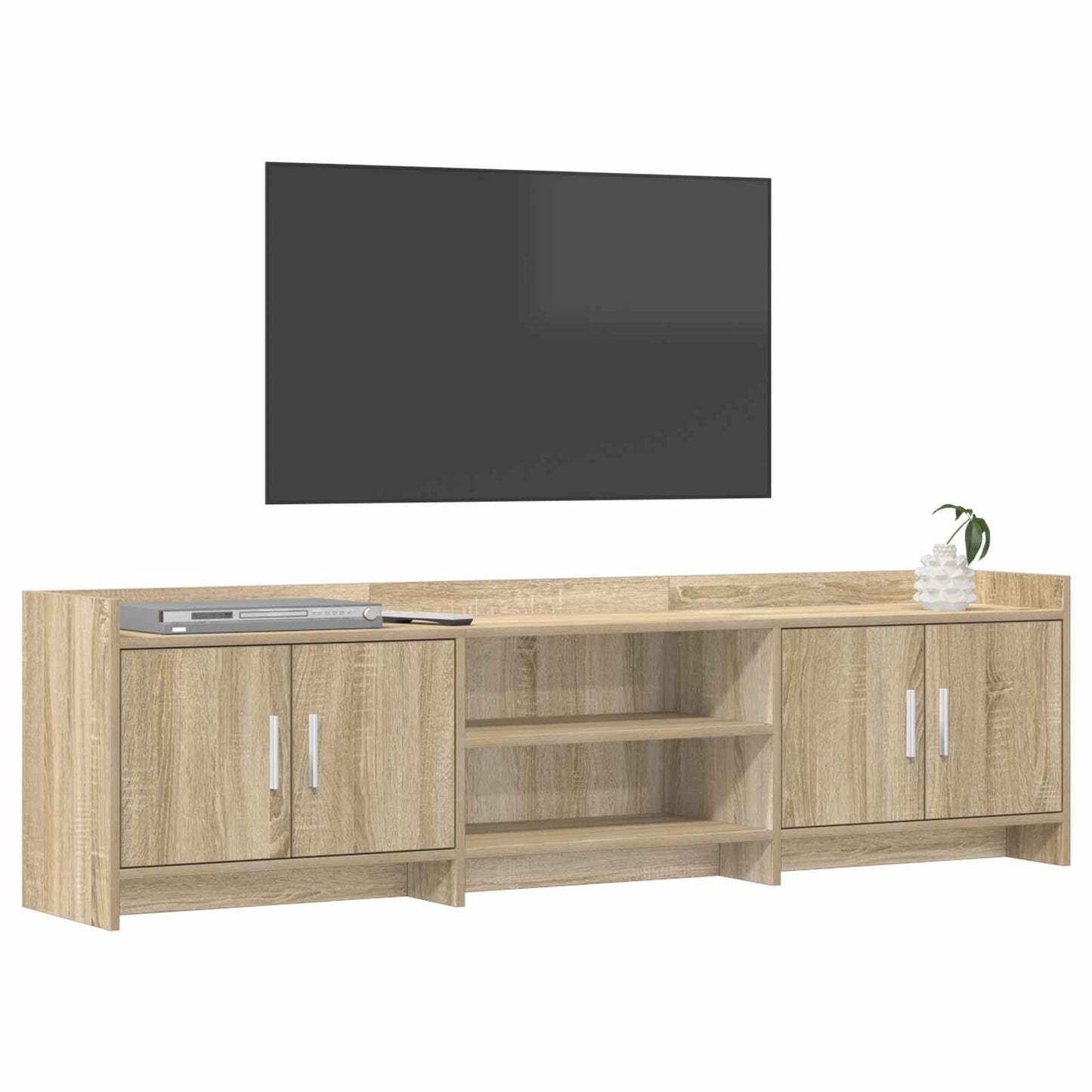 vidaXL Ντουλάπι TV 168 x 33 x 47 εκ. Sonoma Δρυς Επεξεργασμένο Ξύλο
