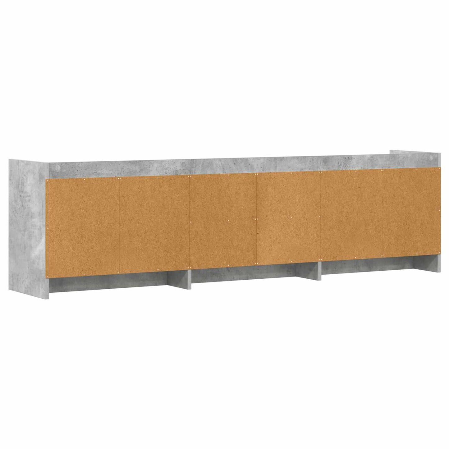 vidaXL Ντουλάπι TV 168 x 33 x 47 εκ. Γκρι Σκυροδέματος