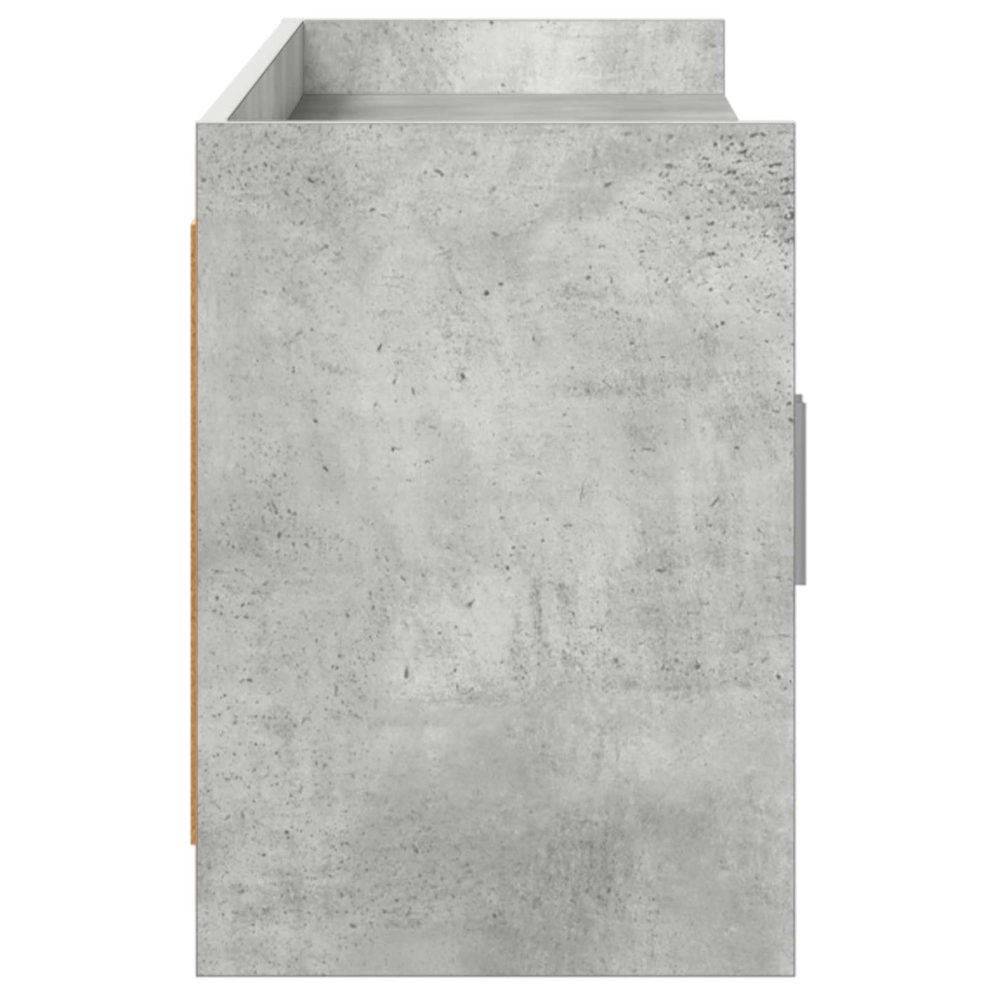 vidaXL Ντουλάπι TV 168 x 33 x 47 εκ. Γκρι Σκυροδέματος
