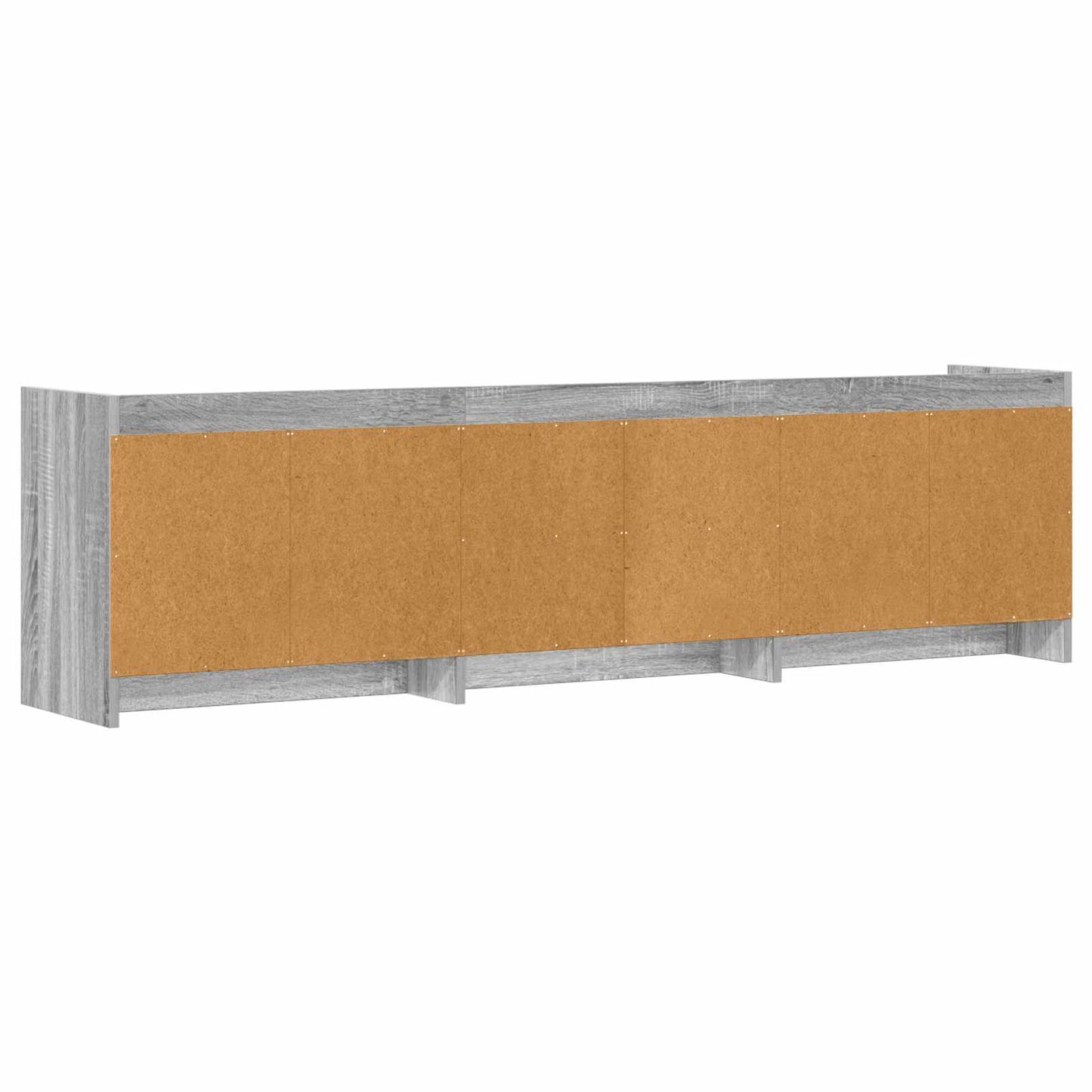 vidaXL Ντουλάπι TV 168 x 33 x 47 εκ. Γκρι Sonoma Επεξεργασμένο Ξύλο