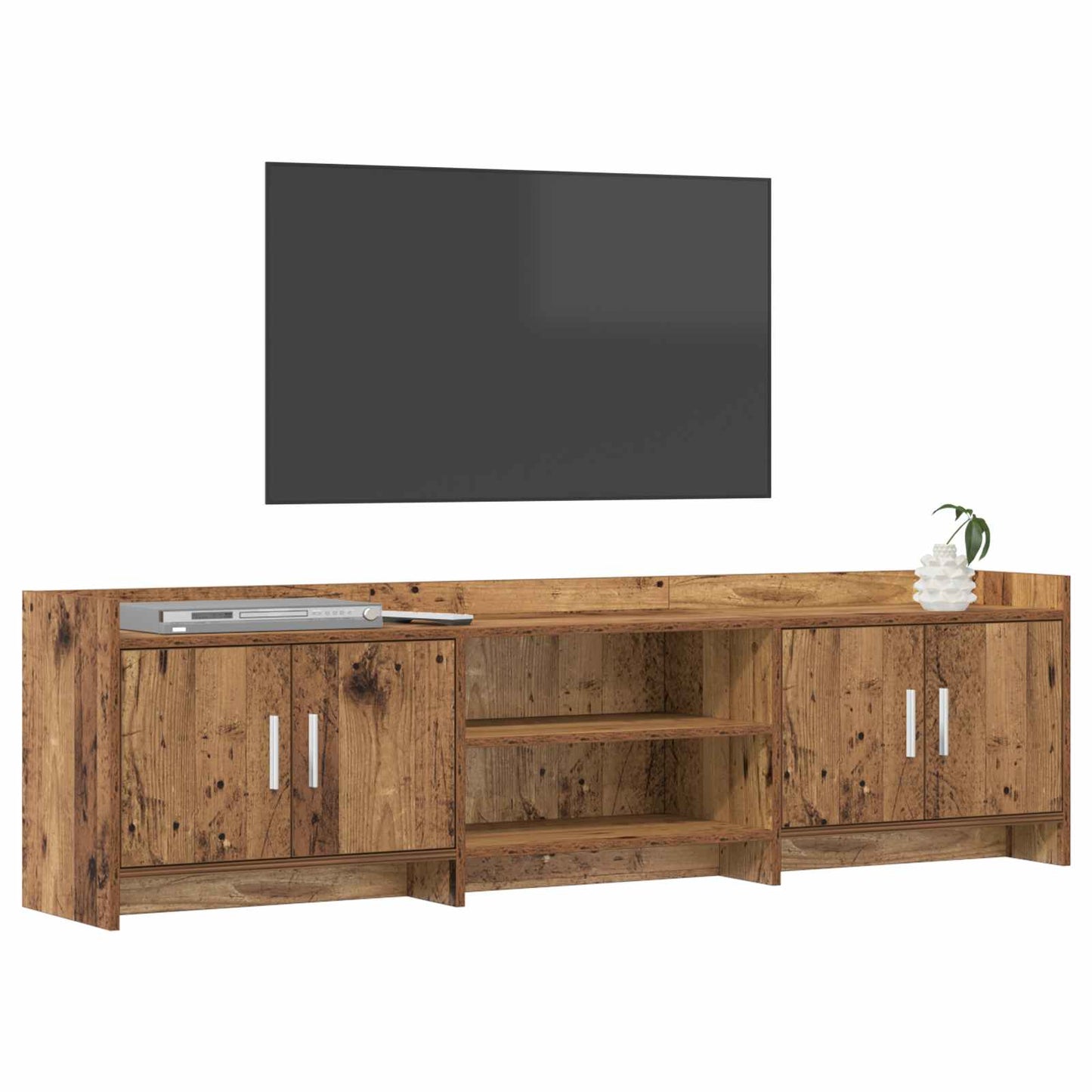 vidaXL Ντουλάπι TV 168 x 33 x 47 εκ. Παλαιωμένο ξύλο