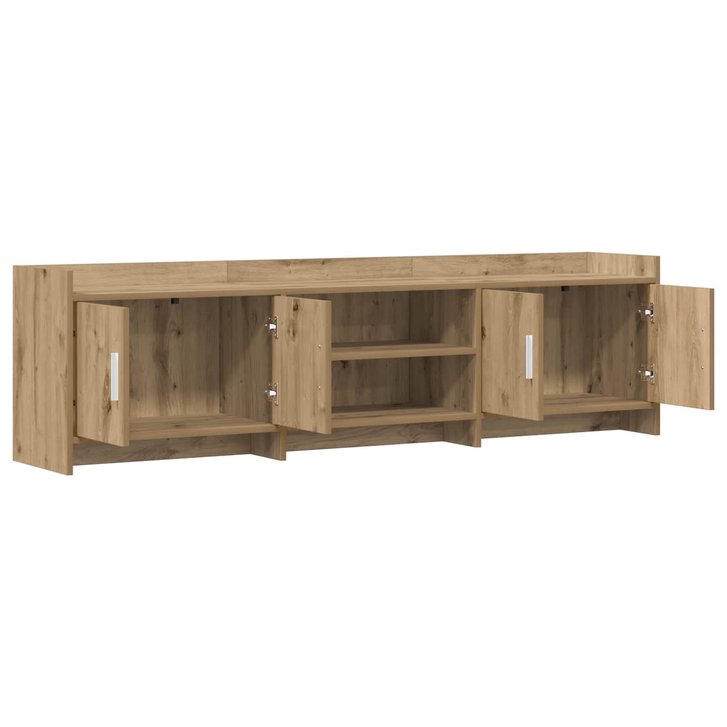 vidaXL Ντουλάπι TV 168 x 33 x 47 εκ. Artisan Δρυς Επεξεργασμένο Ξύλο