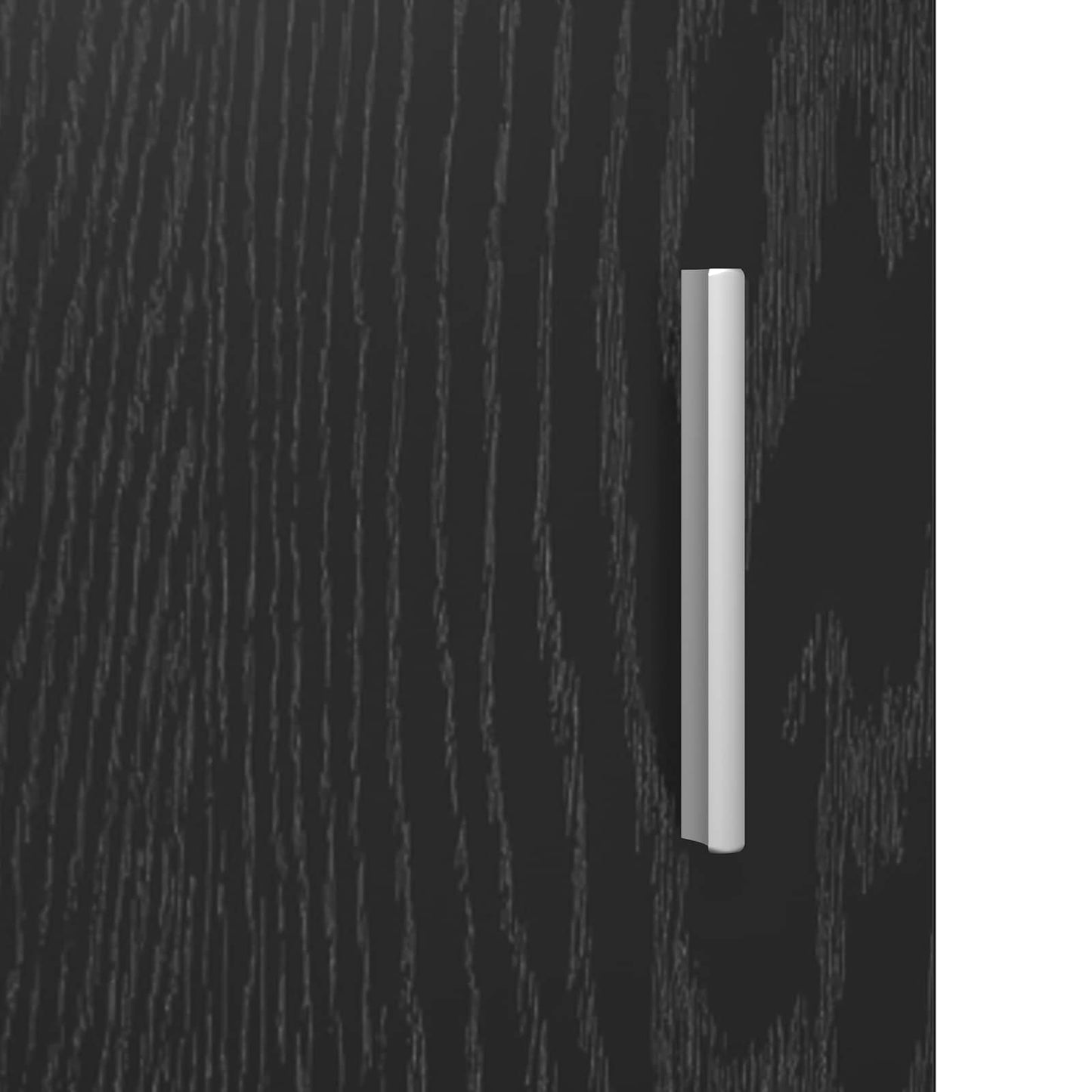 vidaXL Ντουλάπι TV 102 x 33 x 47 εκ Μαύρη Δρυς Επεξεργασμένο Ξύλο