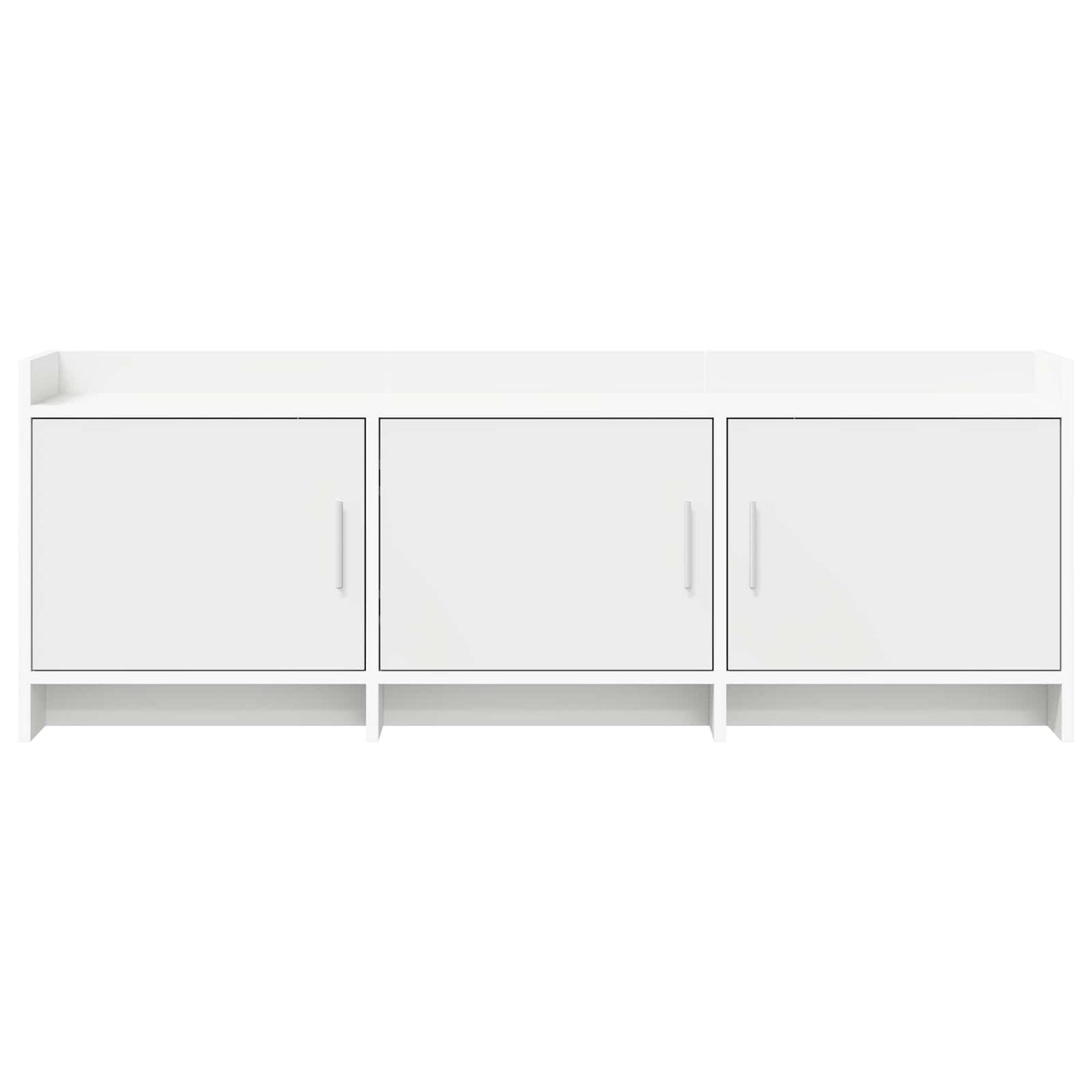 vidaXL Ντουλάπι TV 130 x 33 x 47 εκ Λευκό Επεξεργασμένο Ξύλο