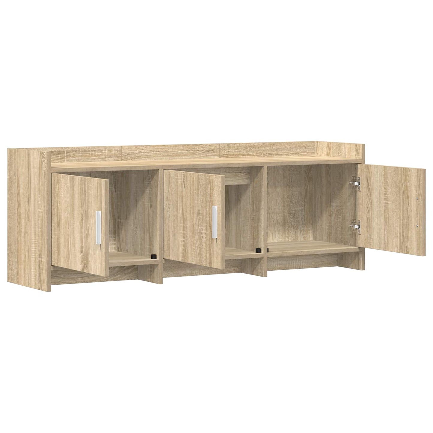 vidaXL Ντουλάπι TV 130 x 33 x 47 εκ Sonoma Δρυς Επεξεργασμένο Ξύλο