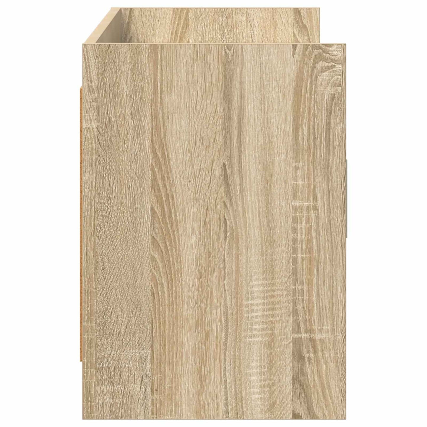 vidaXL Ντουλάπι TV 130 x 33 x 47 εκ Sonoma Δρυς Επεξεργασμένο Ξύλο