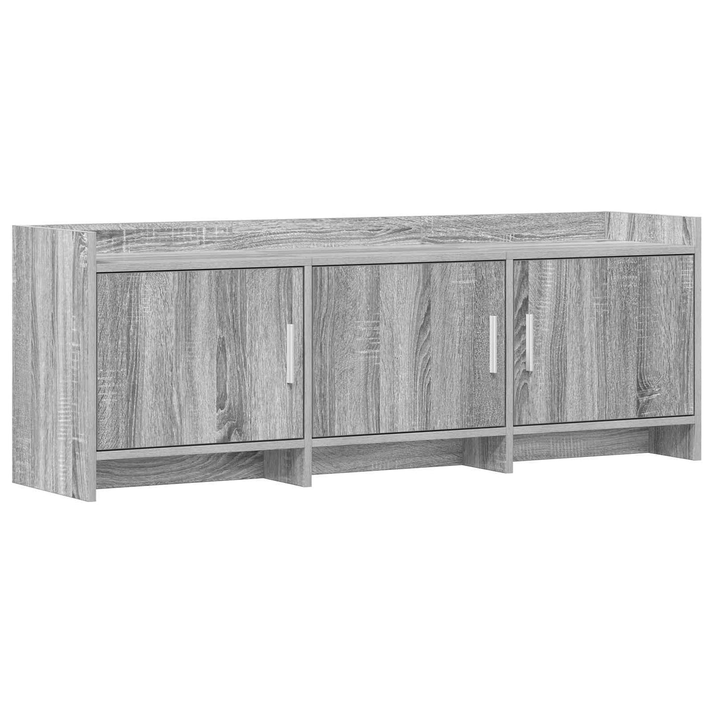 vidaXL Ντουλάπι TV 130 x 33 x 47 εκ Γκρι Sonoma Επεξεργασμένο Ξύλο