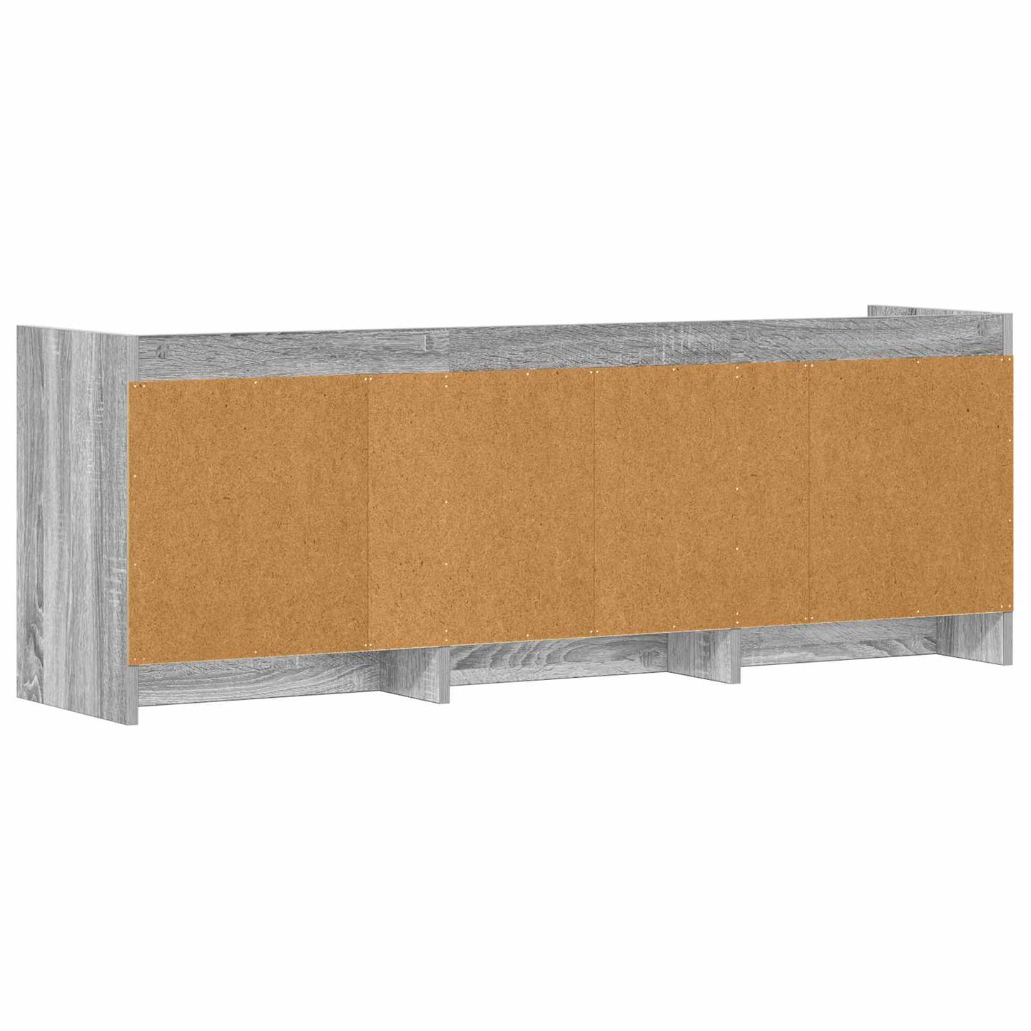 vidaXL Ντουλάπι TV 130 x 33 x 47 εκ Γκρι Sonoma Επεξεργασμένο Ξύλο