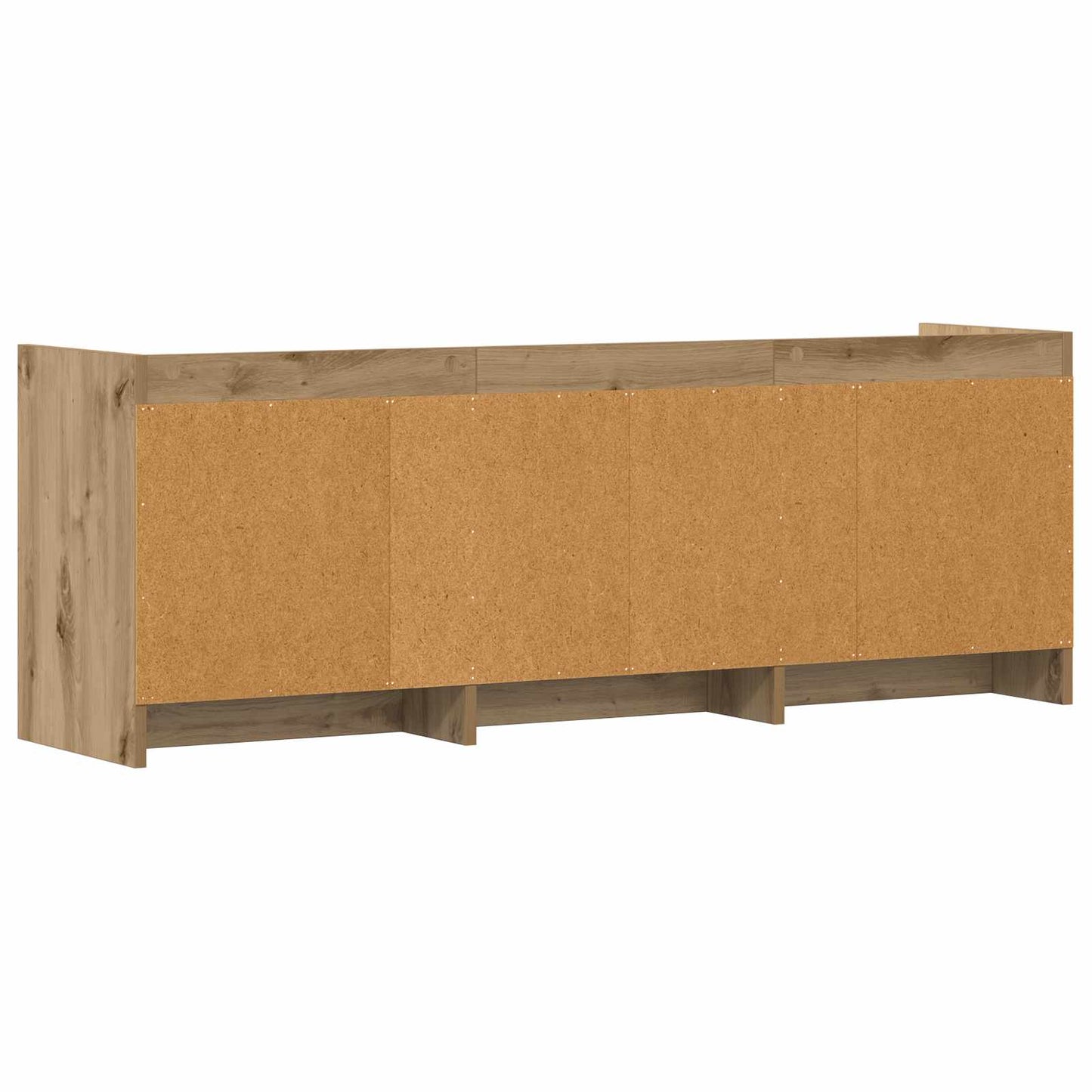 vidaXL Ντουλάπι TV 130 x 33 x 47 εκ Artisan Δρυς Επεξεργασμένο Ξύλο