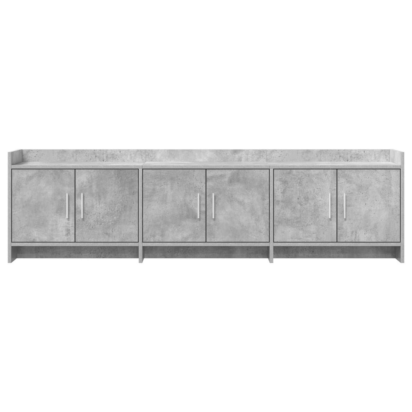 vidaXL Ντουλάπι TV 168 x 33 x 47 εκ. Γκρι Σκυροδέματος