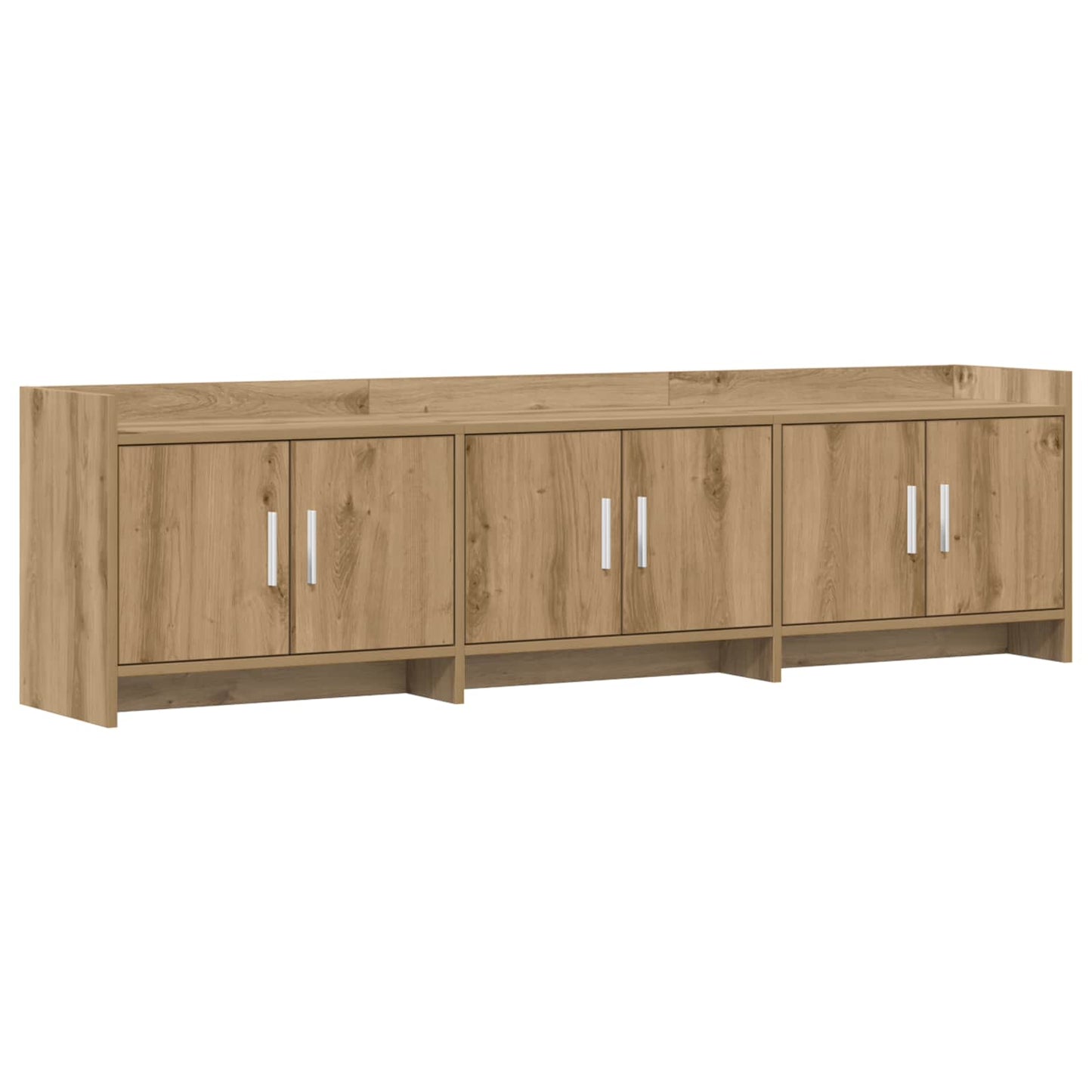 vidaXL Ντουλάπι TV 168 x 33 x 47 εκ. Artisan Δρυς Επεξεργασμένο Ξύλο