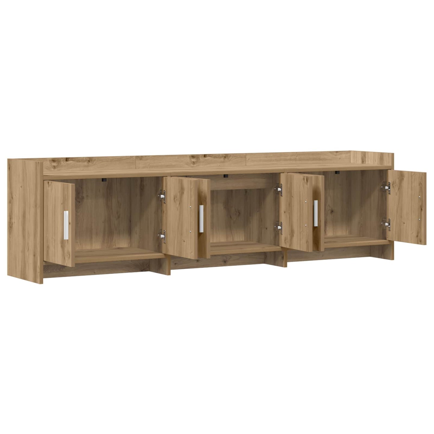 vidaXL Ντουλάπι TV 168 x 33 x 47 εκ. Artisan Δρυς Επεξεργασμένο Ξύλο