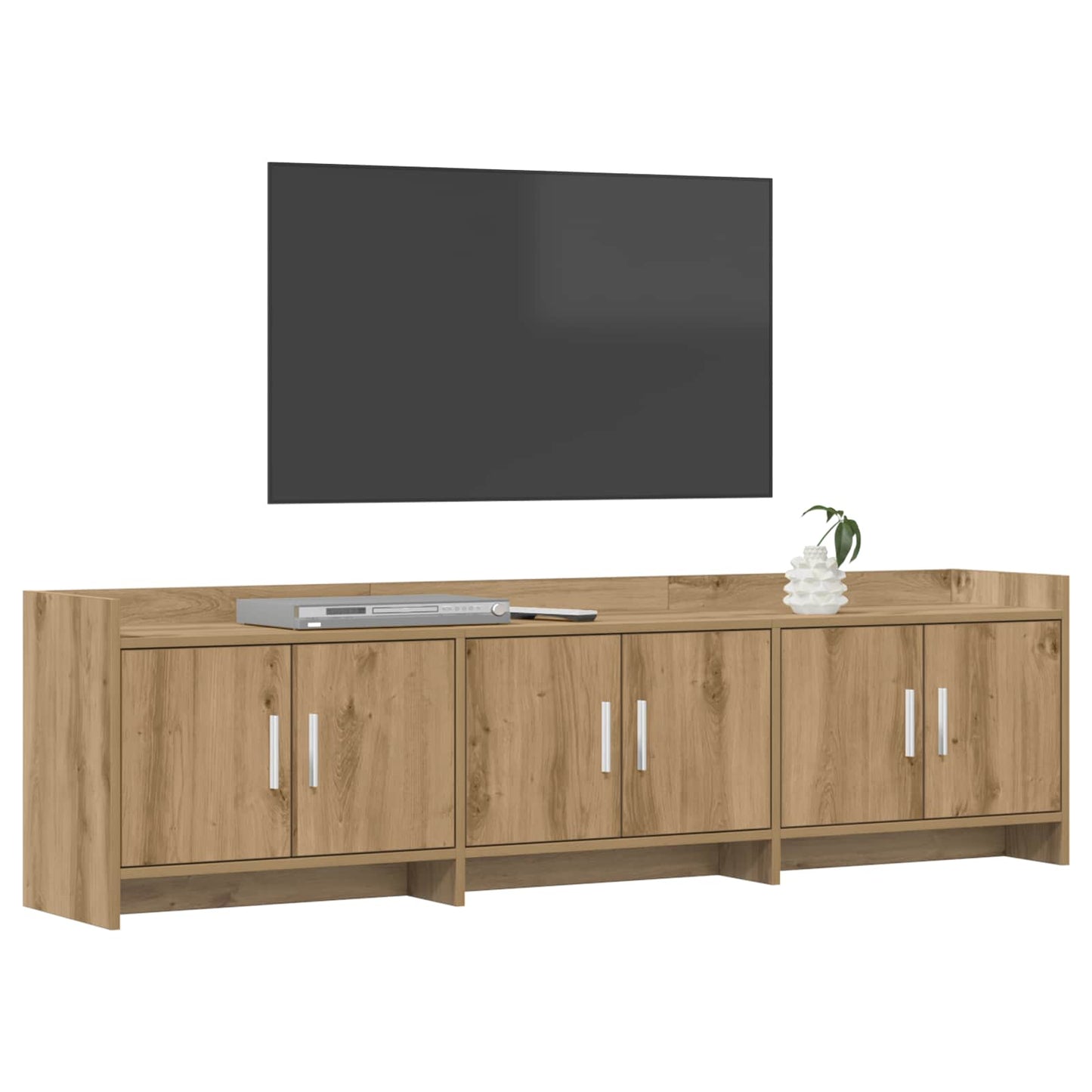 vidaXL Ντουλάπι TV 168 x 33 x 47 εκ. Artisan Δρυς Επεξεργασμένο Ξύλο