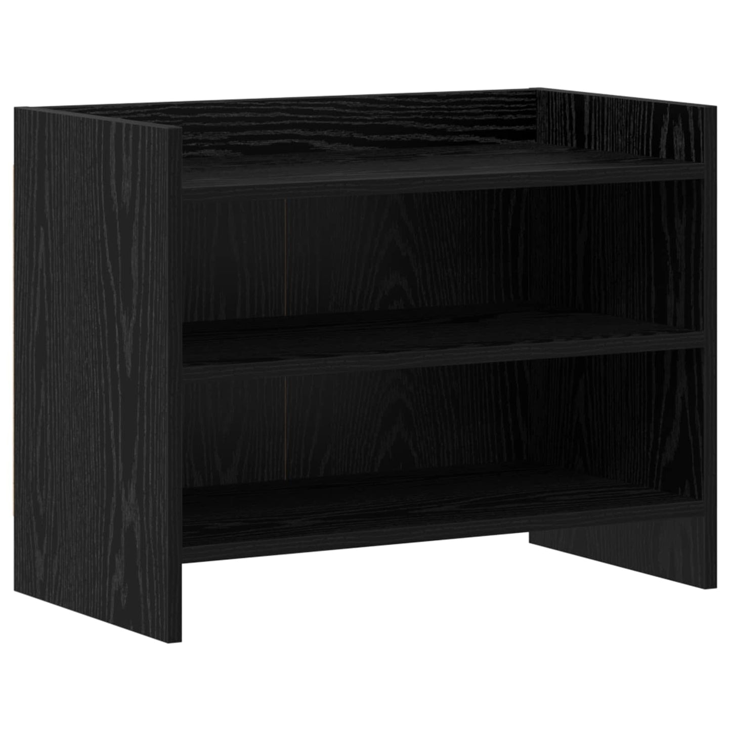 vidaXL Ντουλάπι TV 60 x 33 x 47 εκ. Μαύρη Δρυς Επεξεργασμένο Ξύλο