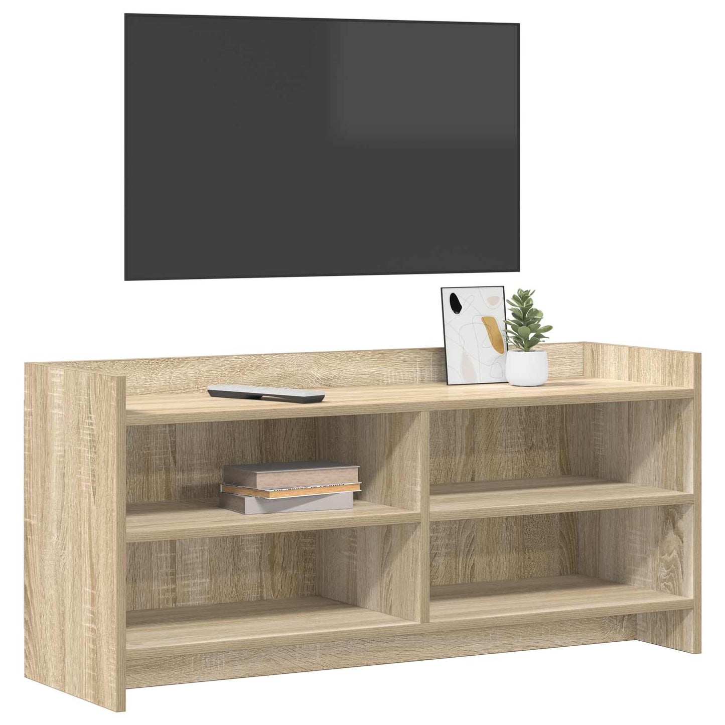 vidaXL Ντουλάπι TV 100 x 33 x 47 εκ Sonoma Δρυς Επεξεργασμένο Ξύλο