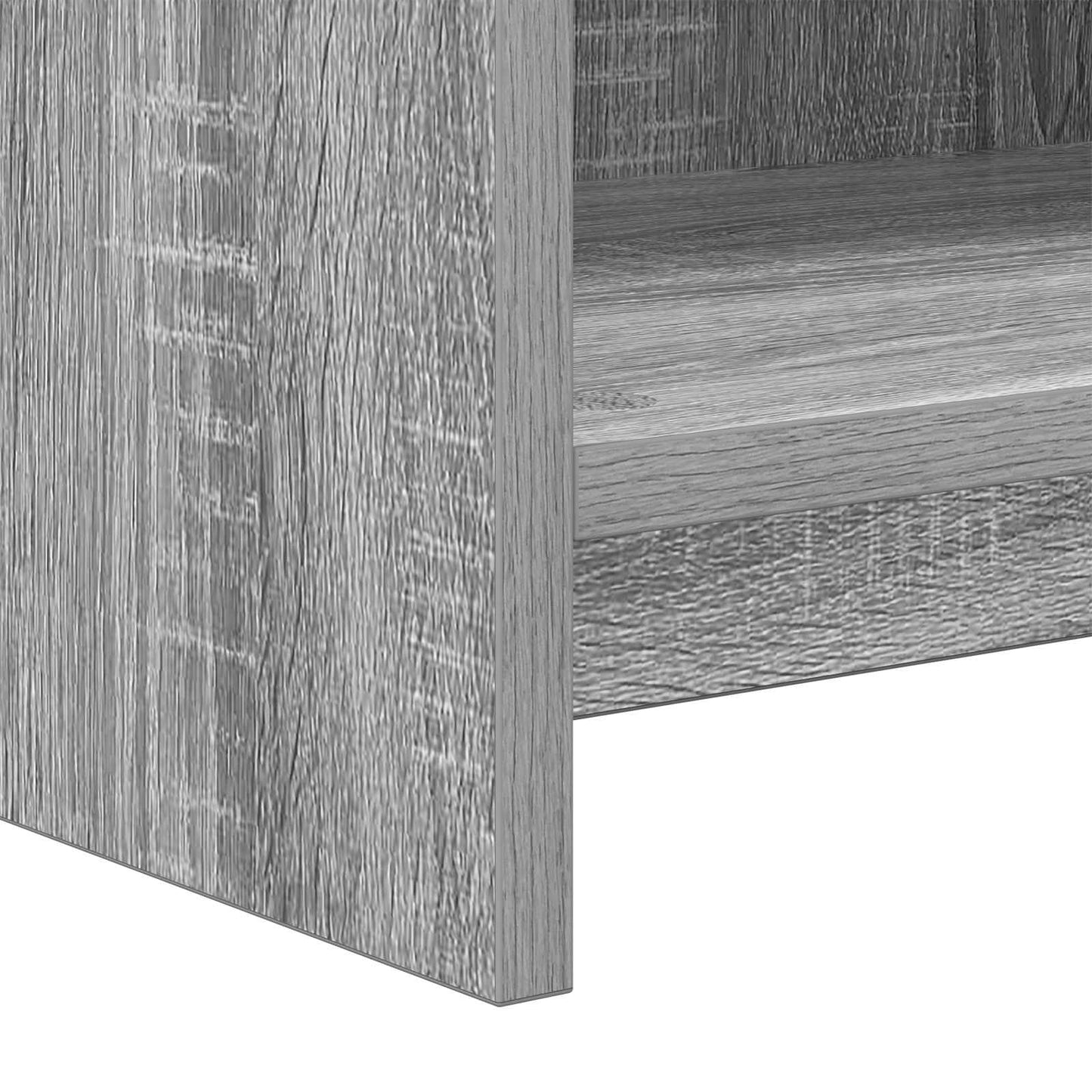 vidaXL Ντουλάπι TV 100 x 33 x 47 εκ Γκρι Sonoma Επεξεργασμένο Ξύλο