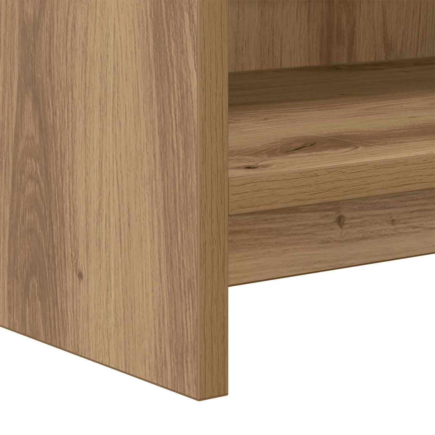 vidaXL Ντουλάπι TV 100 x 33 x 47 εκ Artisan Δρυς Επεξεργασμένο Ξύλο