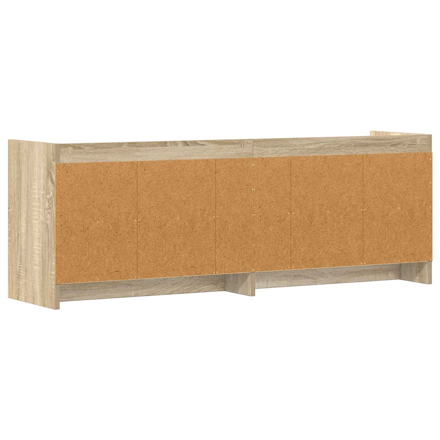 vidaXL Ντουλάπι TV 135 x 33 x 47 εκ. Sonoma Δρυς Επεξεργασμένο Ξύλο