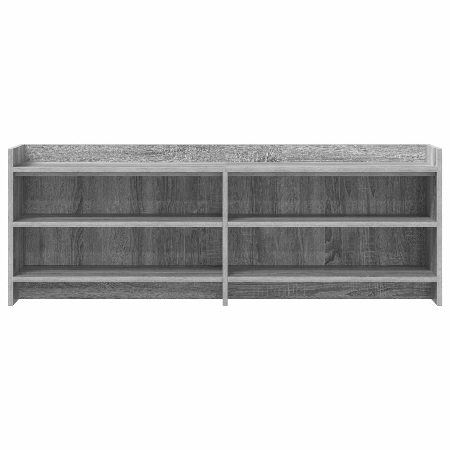 vidaXL Ντουλάπι TV 135 x 33 x 47 εκ. Γκρι Sonoma Επεξεργασμένο Ξύλο